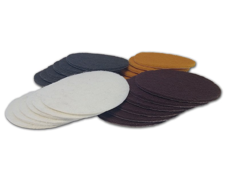STARCKE Premium 6 Inch Non Woven Surface Conditioning Discs - for Dry Sanding Countertops, Auto Body Repair, Marine, Paint, Plastics, Metal and Fiberglass - Image 4